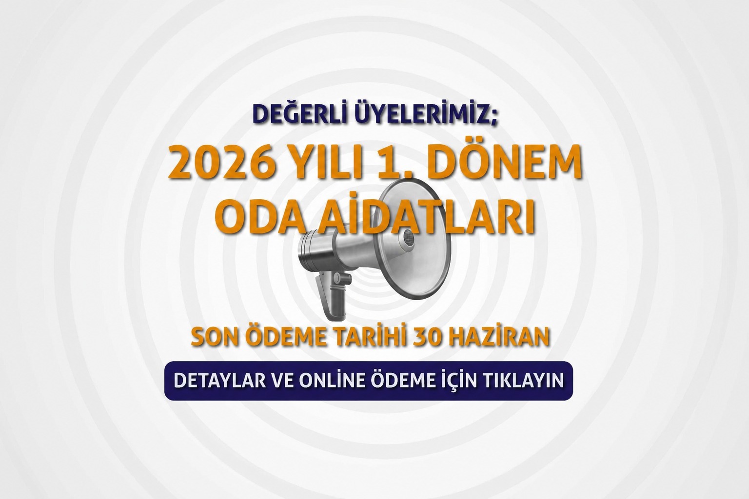 E-Fatura Duyurusu